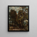 Fen Lane East Bergholt - John Constable — framed artwork on a wall