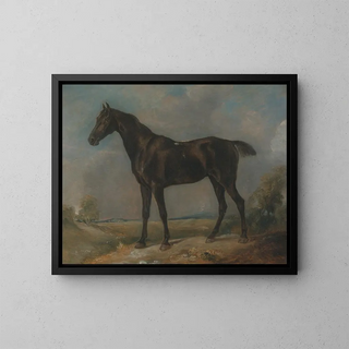 The Black Horse by Constable - John Constable — framed artwork on a wall