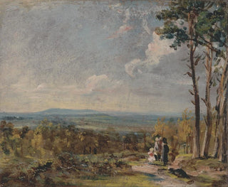 Hampstead Heath seen towards Harrow - John Constable — artwork view