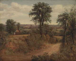 Allée près de Dedham - John Constable — artwork view