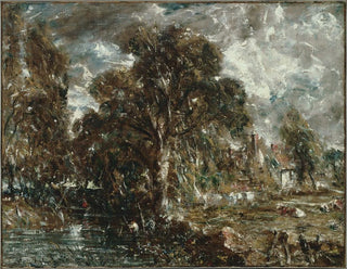 On the Stour River - John Constable — artwork view