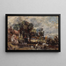 Sketch for The Hay Wain - John Constable — framed artwork on a wall