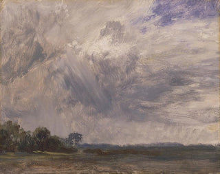 Study of a Cloudy Sky - John Constable — artwork view