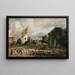 The celebration at East Bergholt of the peace of 1814 concluded in Paris between France and the allied powers - John Constable — framed artwork on a wall