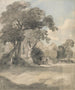 Trees in a meadow - John Constable — artwork view