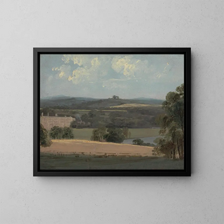 Parc de Trentham - John Constable — framed artwork on a wall