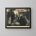 A dressing room cabinet - John Copley — framed artwork on a wall