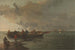A boat with a wounded soldier - John Crome — artwork view