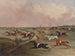 The hunt at Quorn in full gallop, second horses - John Dalby — artwork view