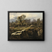 Cemetery Roman at Avenches, Switzerland - John Dalton — framed artwork on a wall