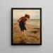 In Shallow Waters - John Dawson Watson — framed artwork on a wall
