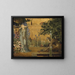La Belle et la Bête - John Dickson Batten — framed artwork on a wall