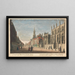 View of a part of the Sainte-Marie church, at the Toussaints church, b the conduit, c the Carfax church, d c at the University of Oxford - John Donowell — framed artwork on a wall