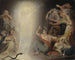 The Ghost of Clytemnestra Awakening the Furies - John Downman — artwork view