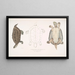 Dhongoka Terrapin Emys Dhongoka - John Edward Gray — framed artwork on a wall