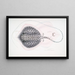 Trygon russellii, la raie de Russell - John Edward Gray — framed artwork on a wall