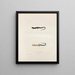 Lygosoma lateralis - John Edwards Holbrook — framed artwork on a wall