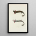 Menobranchus latéral - John Edwards Holbrook — framed artwork on a wall