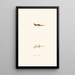 Salamander painting with cirres - John Edwards Holbrook — framed artwork on a wall