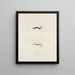 Salamandre érythronota - John Edwards Holbrook — framed artwork on a wall