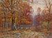 Interior Wood Painting - John Elwood Bundy — artwork view