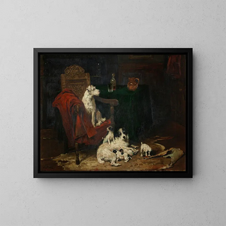 Anticipation - John Emms — framed artwork on a wall