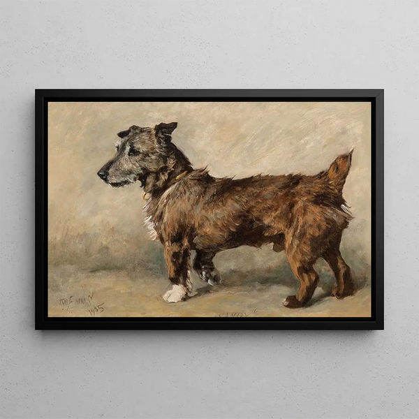 Sandy Painting - John Emms — framed artwork on a wall