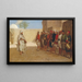 Reorganization of the Army in Morocco - John Evan Hodgson — framed artwork on a wall