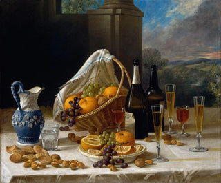 Still life with lunch - John F.. Francis — artwork view
