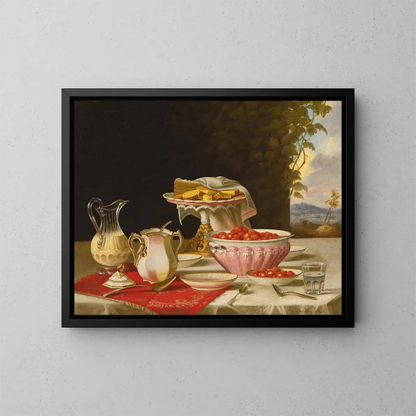 The Dessert - John F. Francis — framed artwork on a wall