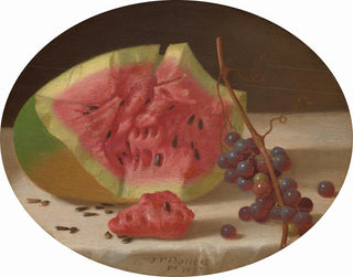 Watermelon and Grapes - John F. Francis — artwork view