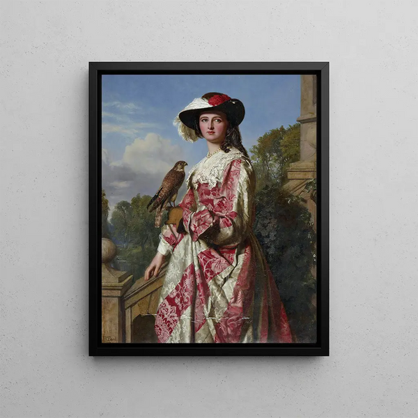 Le Merlin - John Faed — framed artwork on a wall