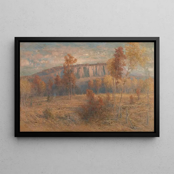 Rocher de l'Est - John Ferguson Weir — framed artwork on a wall
