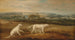 Blush and Juno, English Setters in a Wide Landscape - John Ferneley — artwork view