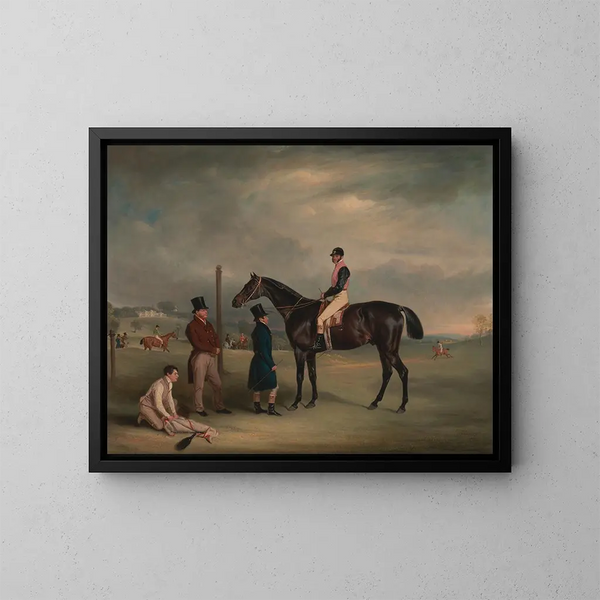 Euxton with John White at Heaton Park - John Ferneley — framed artwork on a wall