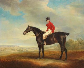 Sir Harry Goodricke, master of the Quorn, on his horse - John Ferneley — artwork view