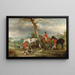 Thomas Wilkinson MFH with the Hurworth Foxhounds - John Ferneley — framed artwork on a wall