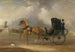 William Massey Stanley driving his cabriolet in Hyde Park - John Ferneley — artwork view