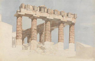 the east side and south side of the Parthenon - John Foster — artwork view