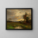 Sunset Declining - John Francis Murphy — framed artwork on a wall