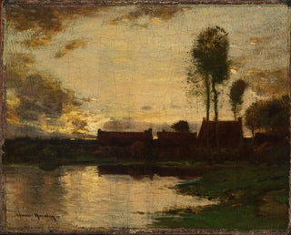 Small landscape painting - John Francis Murphy — artwork view