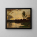Small landscape painting - John Francis Murphy — framed artwork on a wall
