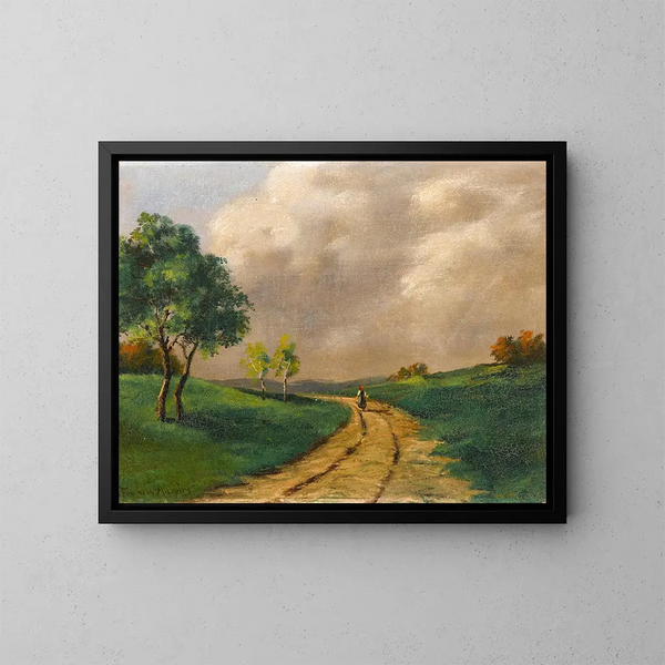The Way Back - John Francis Murphy — framed artwork on a wall