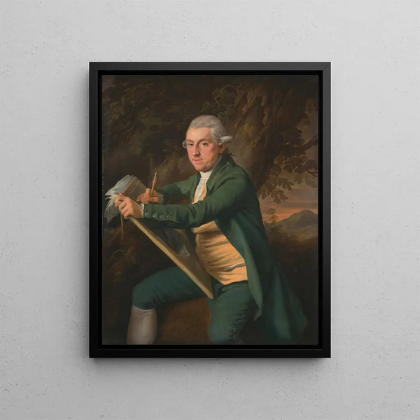 George Robertson - John Francis Rigaud — framed artwork on a wall
