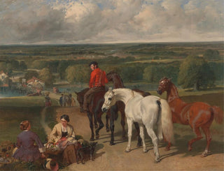 Exercise of the Royal Horses - John Frederick Herring the Elder — artwork view