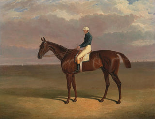 Margrave with James Robinson Up - John Frederick Herring the Elder — artwork view