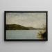 Lac George 1872 - John Frederick Kensett — framed artwork on a wall