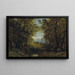 Landscape with Figures - John Frederick Kensett — framed artwork on a wall