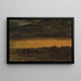 Landscape Red - John Frederick Kensett — framed artwork on a wall