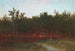 Twilight in the Cedars at Darien, Connecticut - John Frederick Kensett — artwork view
